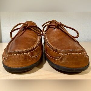 Classic Brown Leather Men's Loafers